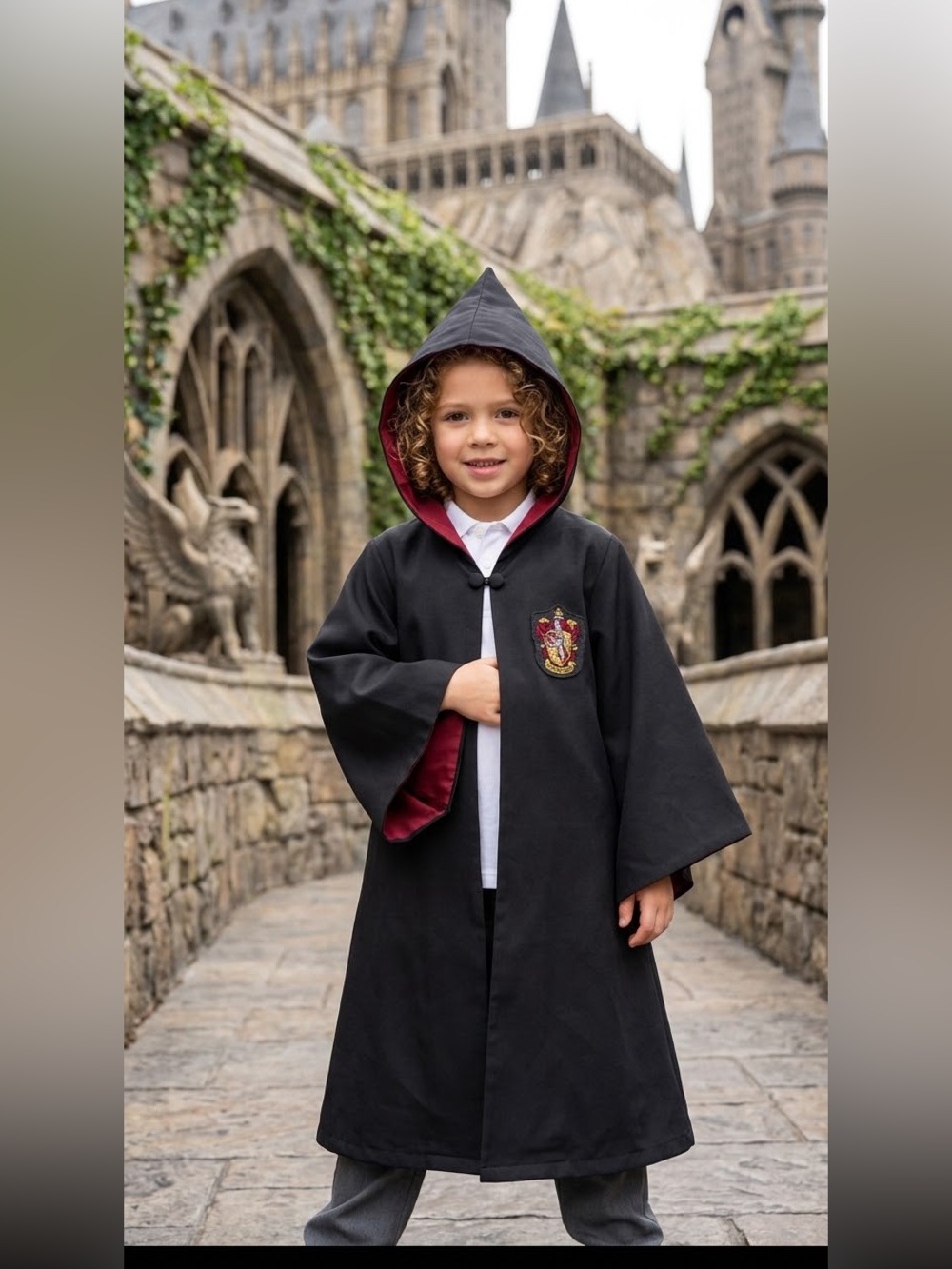 Official Universal Studios Harry Potter Gryffindor Youth Robe Costume Size XXXS